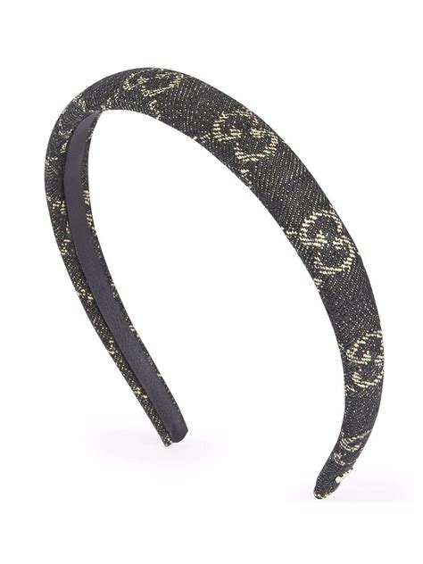 gucci denim headband|gucci headband tiktok.